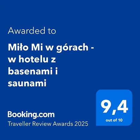 Milo Mi W Gorach - Budynek Glowny Z Basenami I Saunami - Parking Gratis Apartment Szklarska Poreba